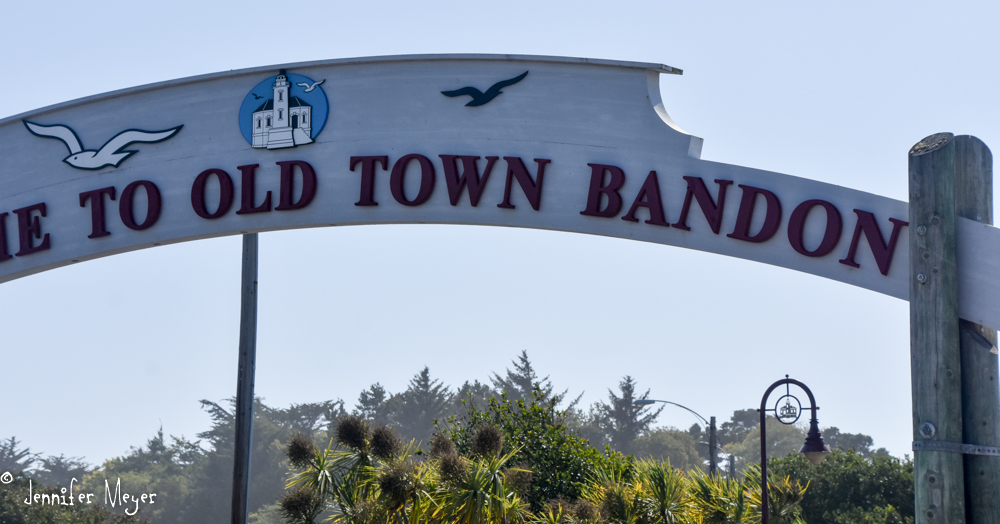 Saturday afternoon we drove into Bandon.