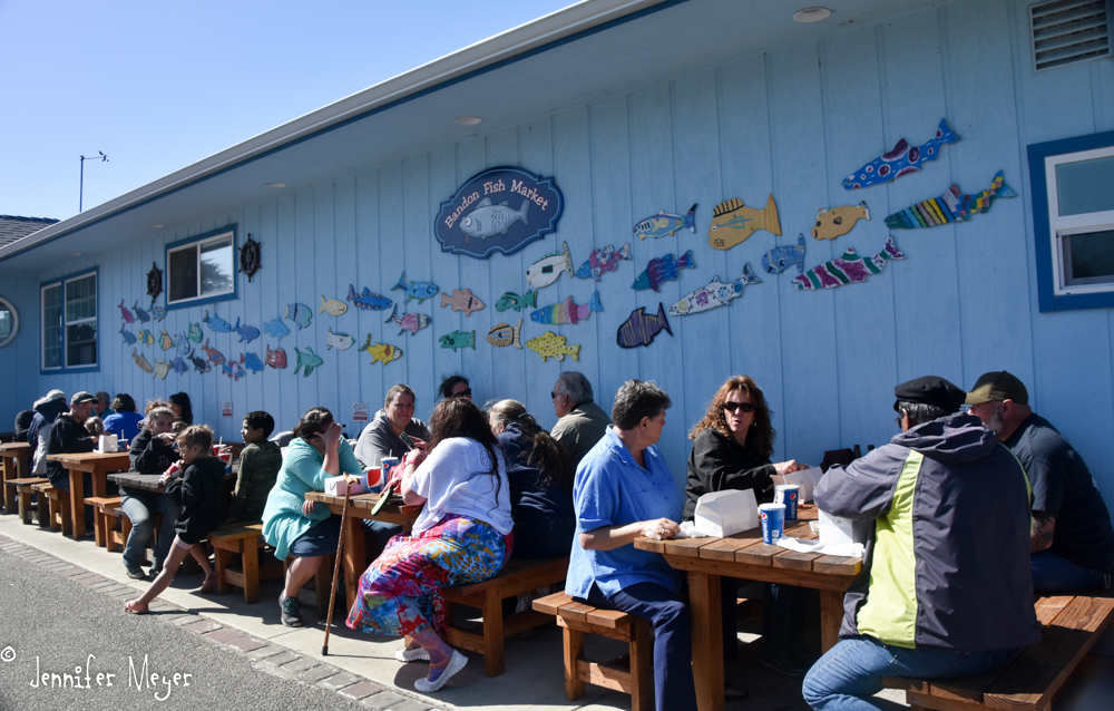 A sheltered place to eat.