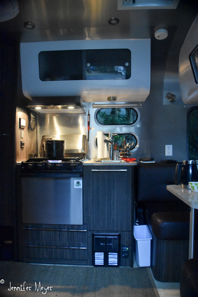 Kathy and Robin have a fine kitchen.