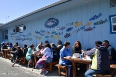 A sheltered place to eat.