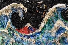 The purpose is to educate the public about the problems of ocean garbage.