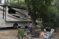 Getting cold at dusk.