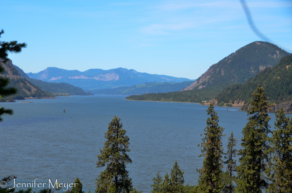 View from the trail.