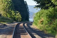 But no trains were running because of the oil tanker derailment a few miles away.