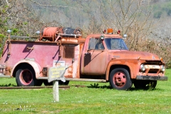 Along with the old truck.