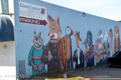 Mural in Eureka.