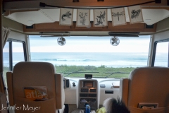 The view from our coach.