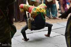 He must have been double-jointed.