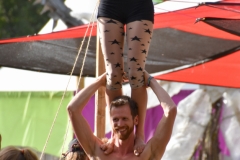 Just standing around.