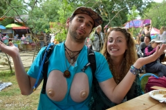 I ate dinner with this couple.