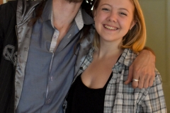 Aly and our son, Jesse.