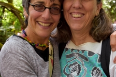 Two old friends: Penny and Terry.