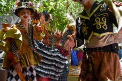 Tall father and son.