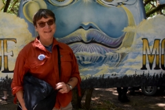 She took this photo of me.