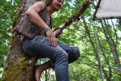 Watching from above.