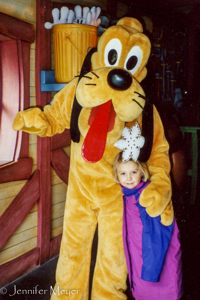We took Aly to Disneyland when she was five.