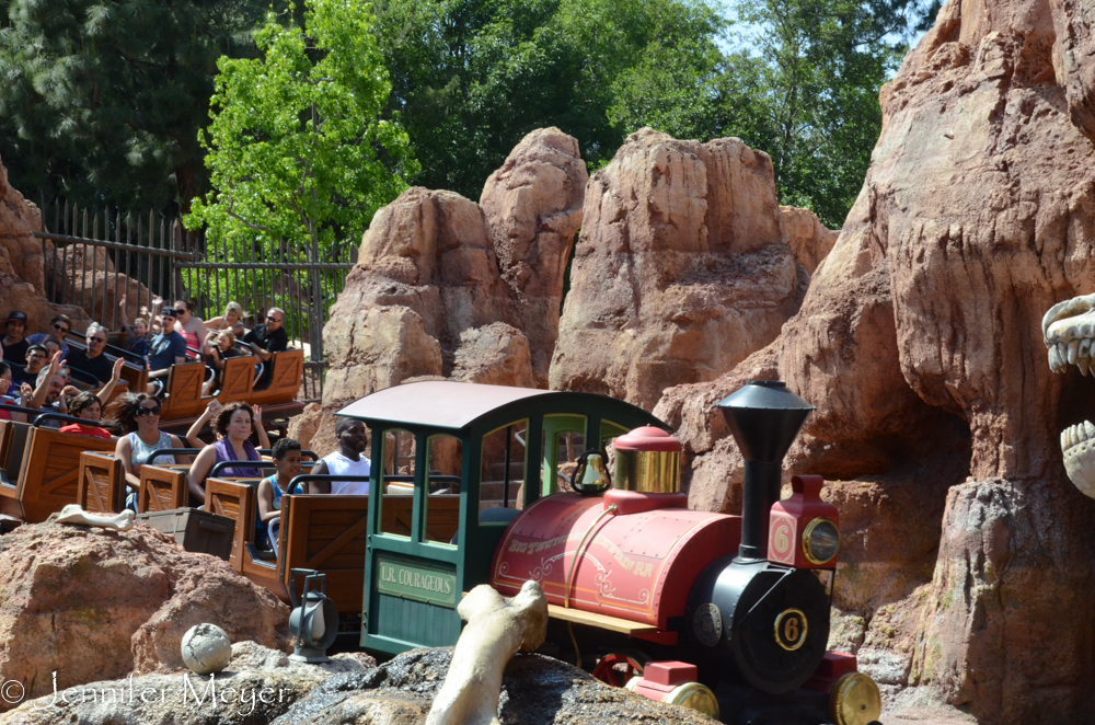 The Thunder Mountain ride was also a popular one.