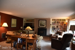 The living room is looking like ours again.