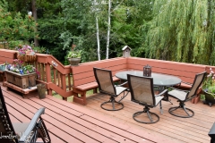 Instant deck garden.