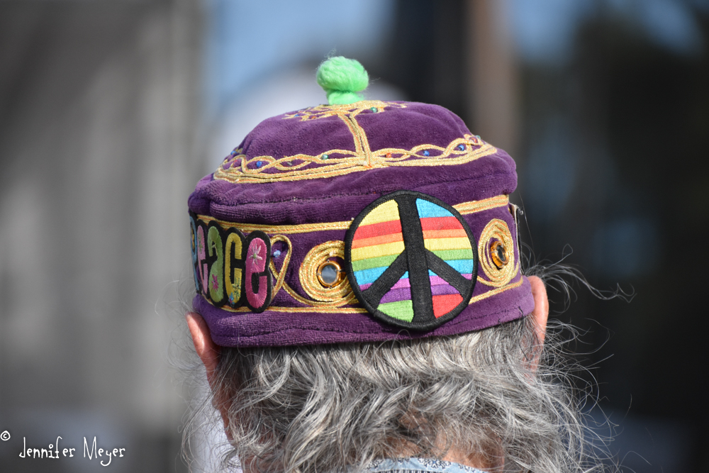 Lots of old hippies.