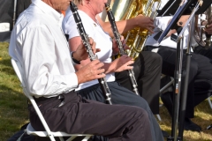 The Eugene Symphony Band played.