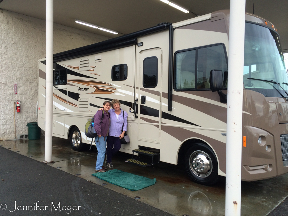 Jim drove us to the dealership in Marysville, where we had a 3-hour orientation.