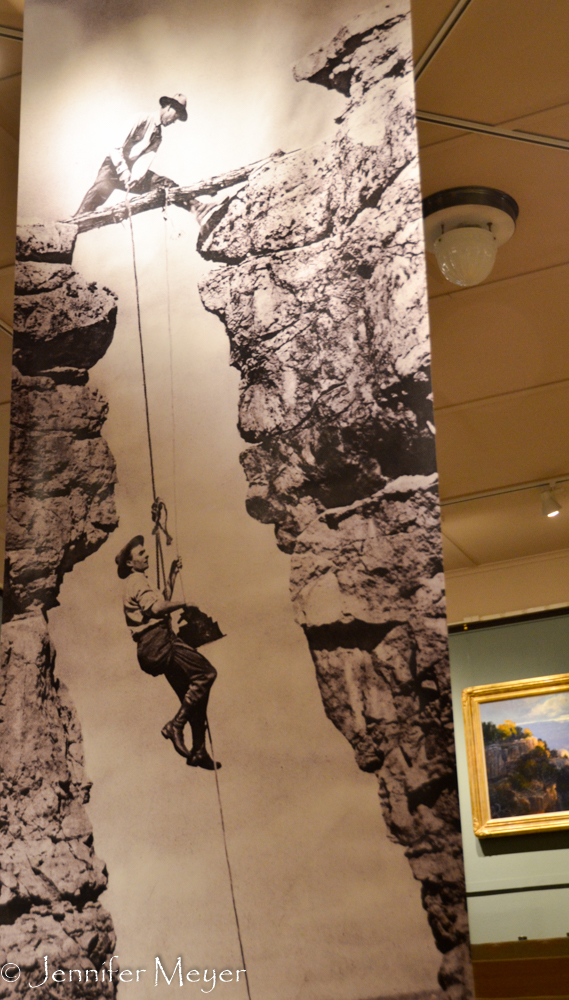 I stopped at a museum about the Kolb brothers, who photographed the canyon in the early 1900s.