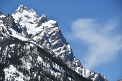 A popular peak for mountaineerers.