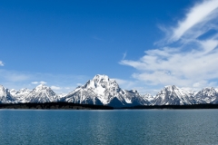 Lake Jackson and the Tetons.