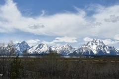 The third day, we drove though again on our way to Yellowstone.