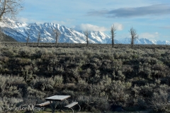 When the clouds lifted, we had this view from Bessie.