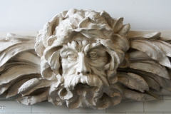 Neptune adorned all the windows.