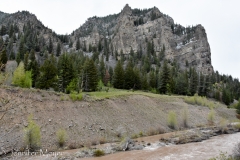 We stopped here where Kate spotted some big horn sheep.