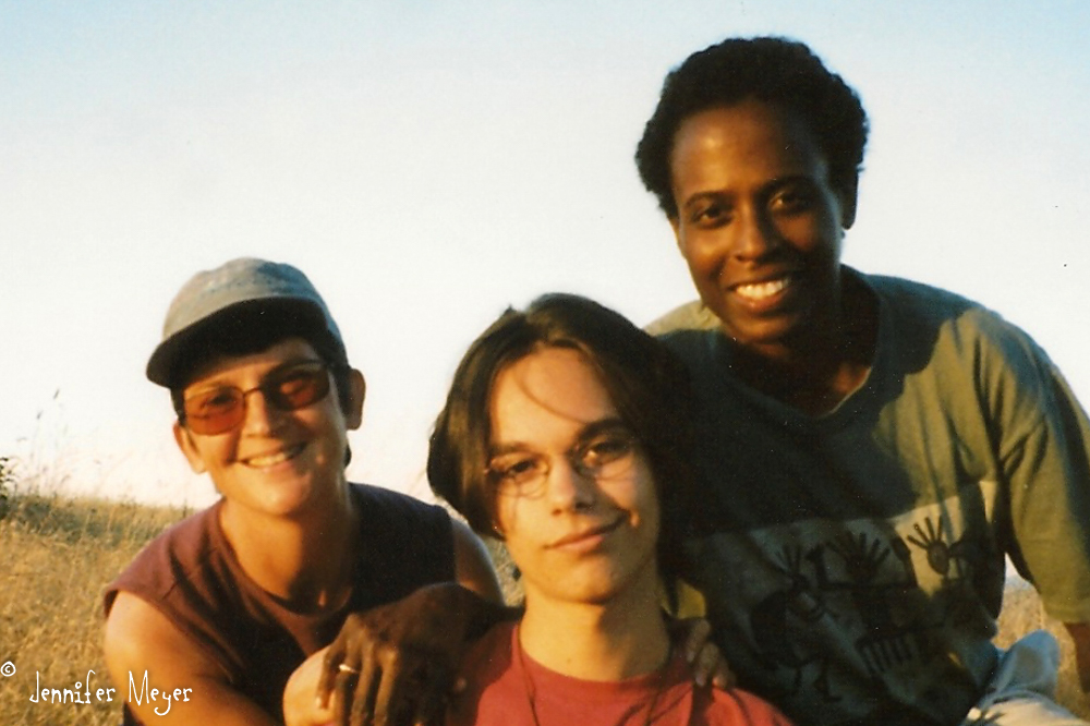 Celebrating Tobi's 16th birthday at the top of Mount Pisgah.