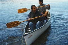 Kathy and me canoeing at Waldo.