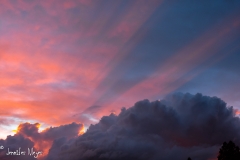 Maxfield Parish sky.