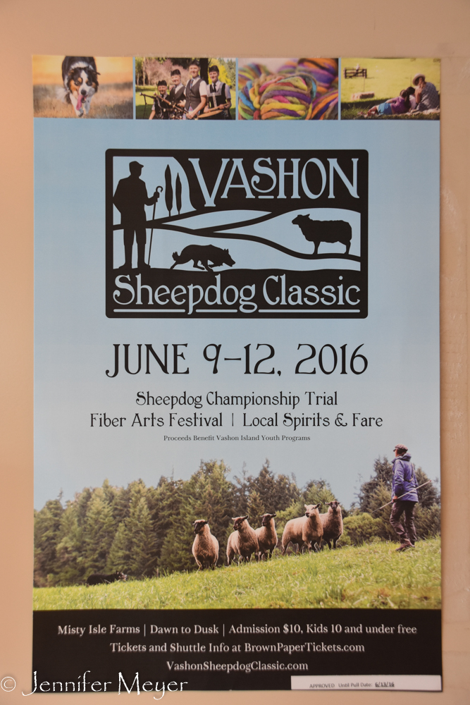 Too bad we'll miss this.