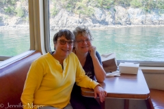 We took another very empty boat on the Friday Harbor on San Juan Island.