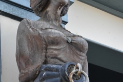 Old ship's figurehead.