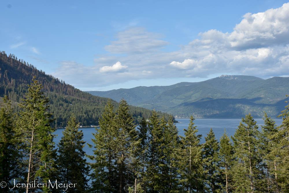 It's a huge lake in Idaho.