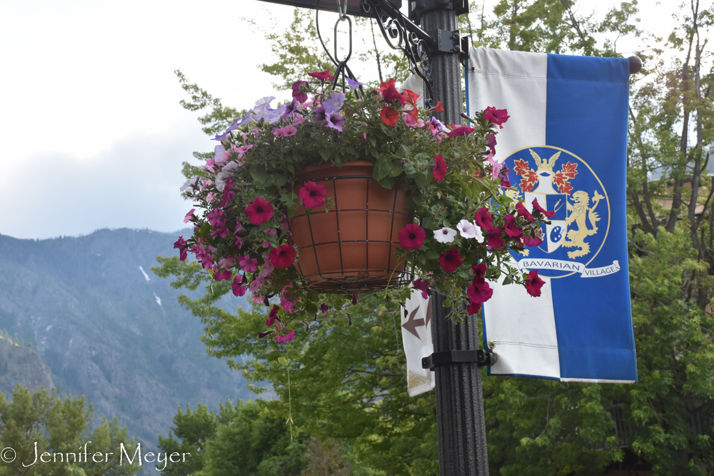 The first day we went into Leavenworth.