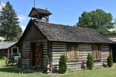 The buildings had all been moved from nearby areas.