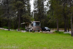 There weren't very many campers when we first got there.