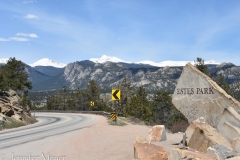 Estes Park is up in the mountains.