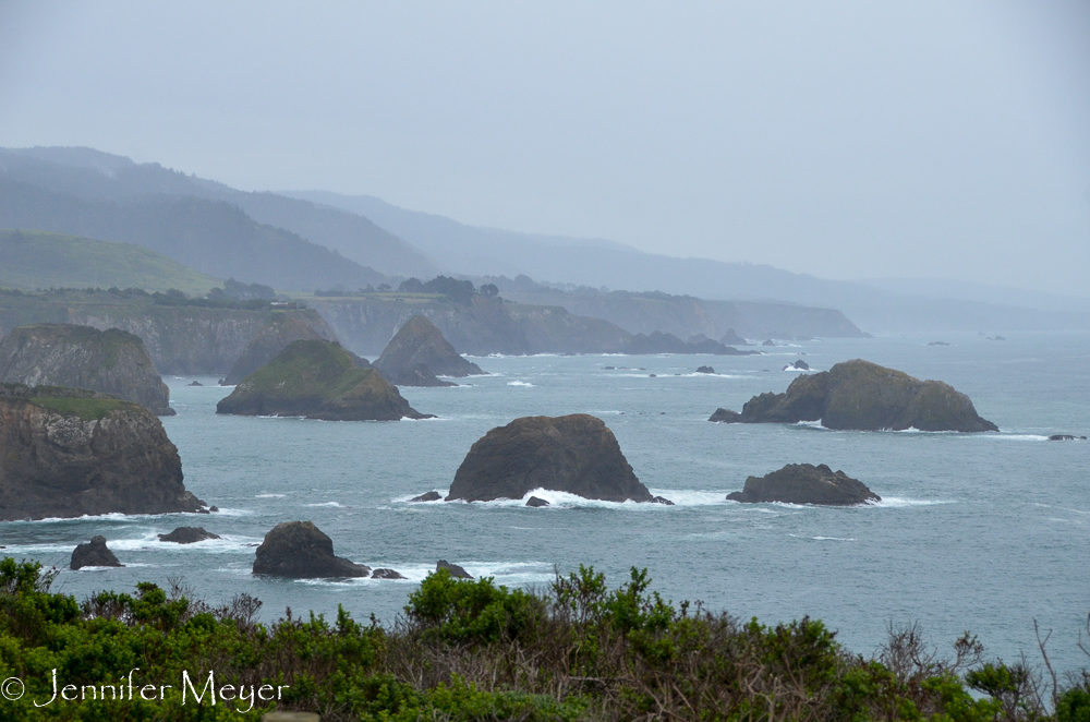 The long, windy drive to Mendocino is probably what has preserved its dignity.
