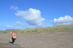 One day Kate and I took Bella and Bailey to the beach.