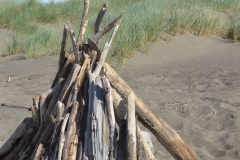 So we didn't stay long.