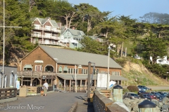 When we came back to Port Arena from Cloverdale, we stopped at this restaurant at the pier for dinner.