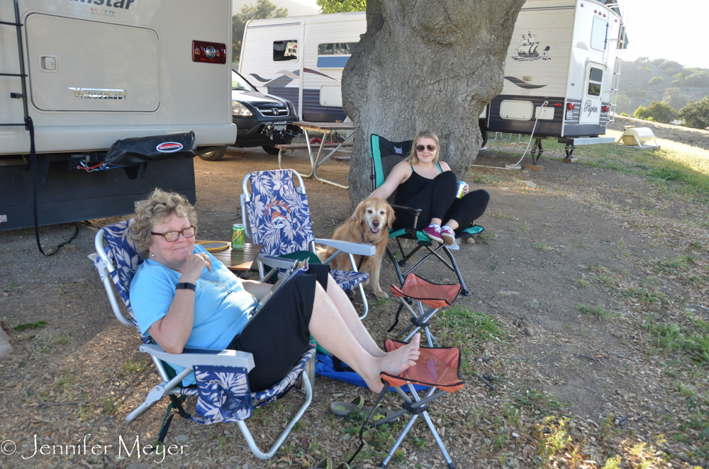 We were all so happy to see each other.