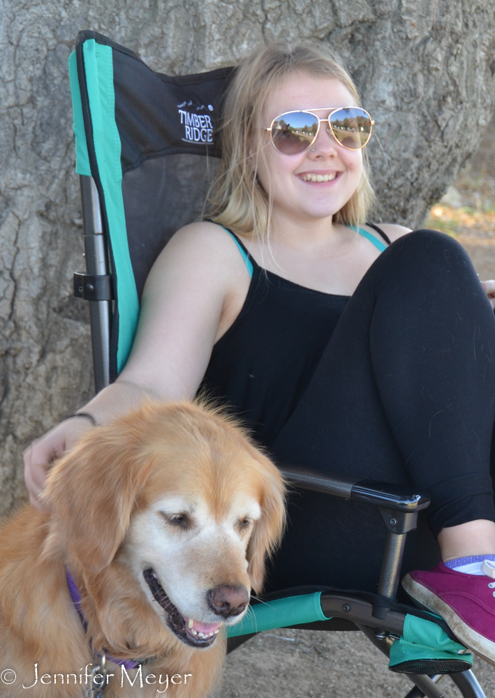 Bailey and her girl, Aly.